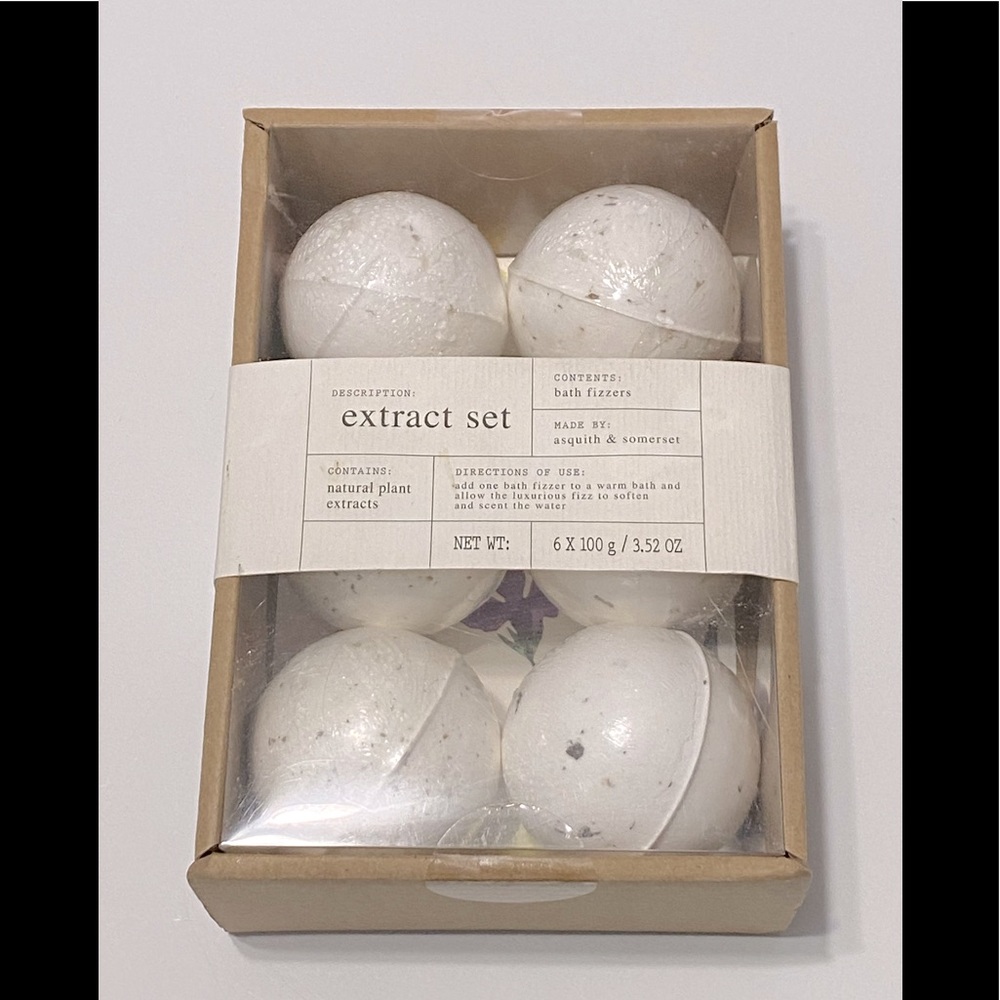 Asquith & Somerset Extract Set Bath Fizzers